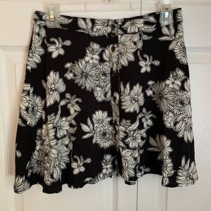 ☆ high waisted floral skirt ☆
